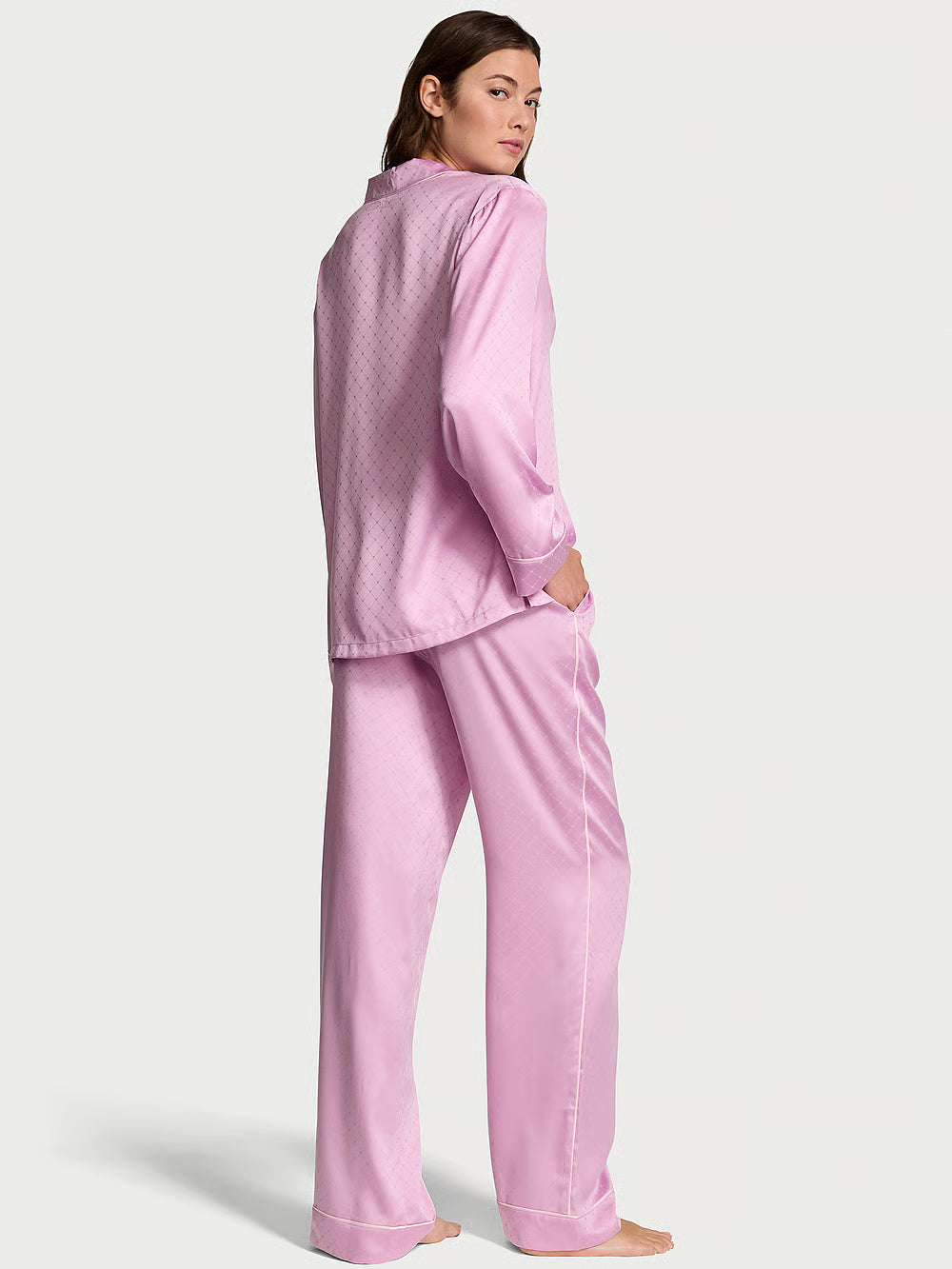 Pyjama en Satin V&S Bikini rose